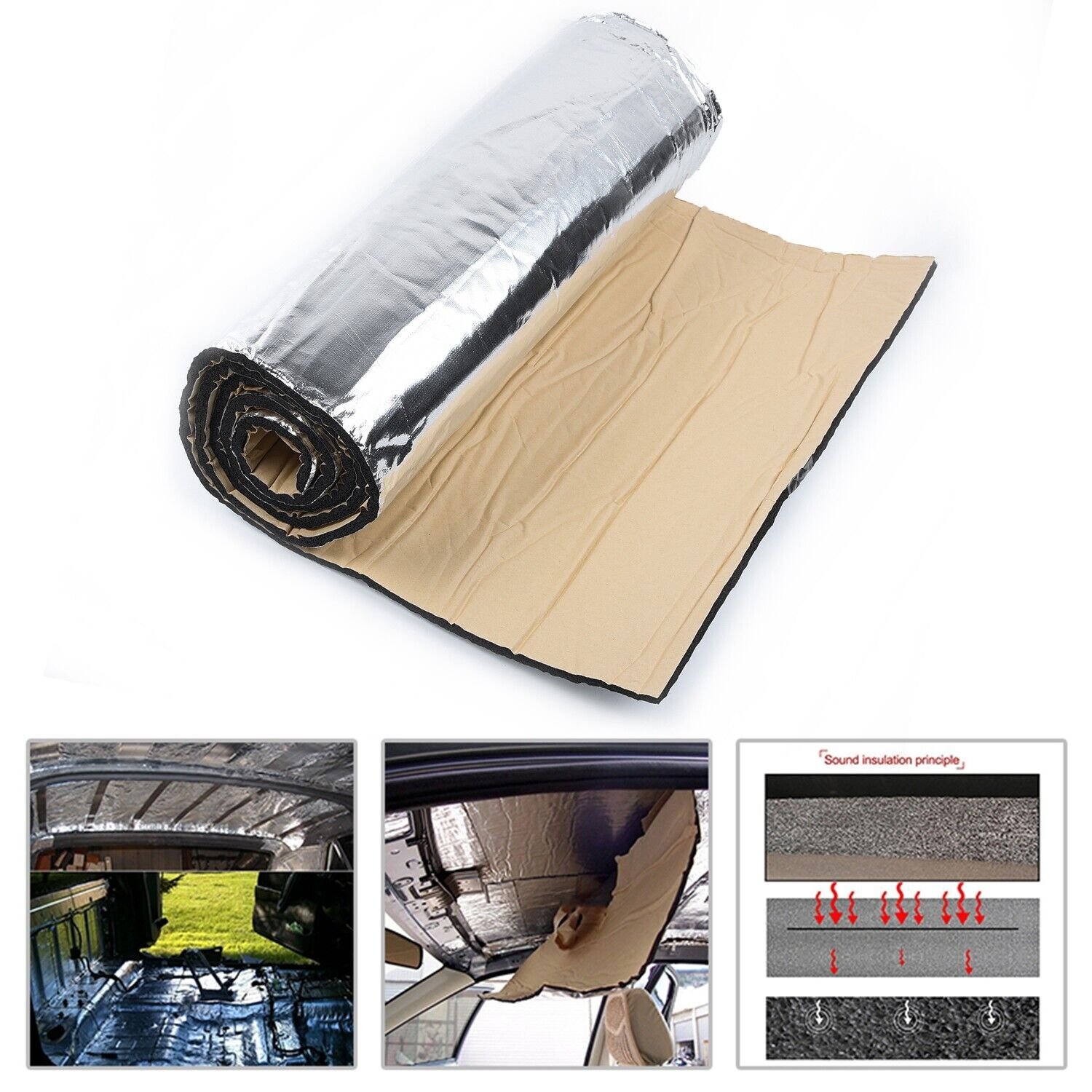 Car Sound Deadening Mat, Car Firewall Sound Deadener, internal Heat Shield Insulation