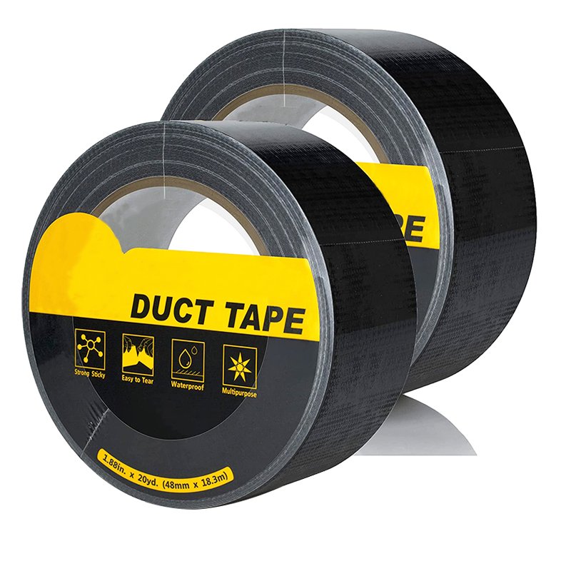 Tape Duct Pvc Clear Black 50M Strong Hot Melt Cloth Blue Render Decorative Heavy Duty Silver Pink Rubber Adhesive