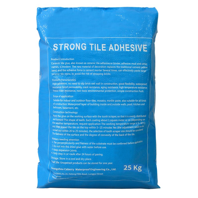 Wholesale China Strong Tile Adhesive Outdoor Wall Adhesive Floor Ceramic Glue for Roof Tiles