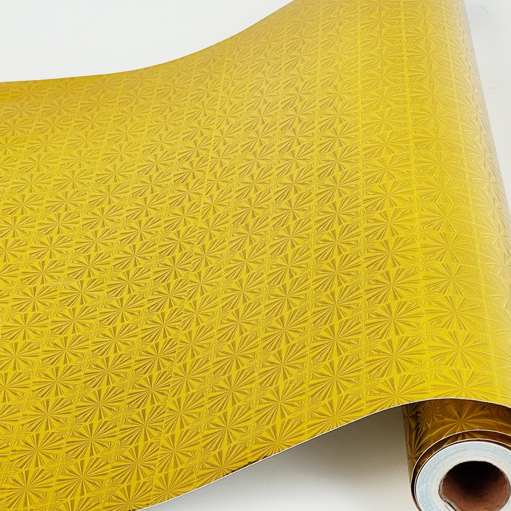 Different color popular 3d self adhesive transparent laser holographic laminate paper roll film