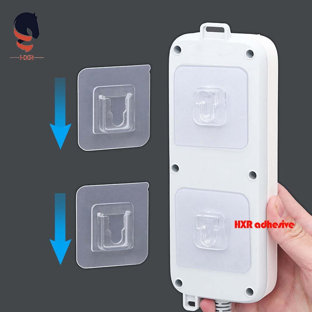 Transparent Suction Cup Sucker Hook Double-Sided Adhesive Wall Hooks