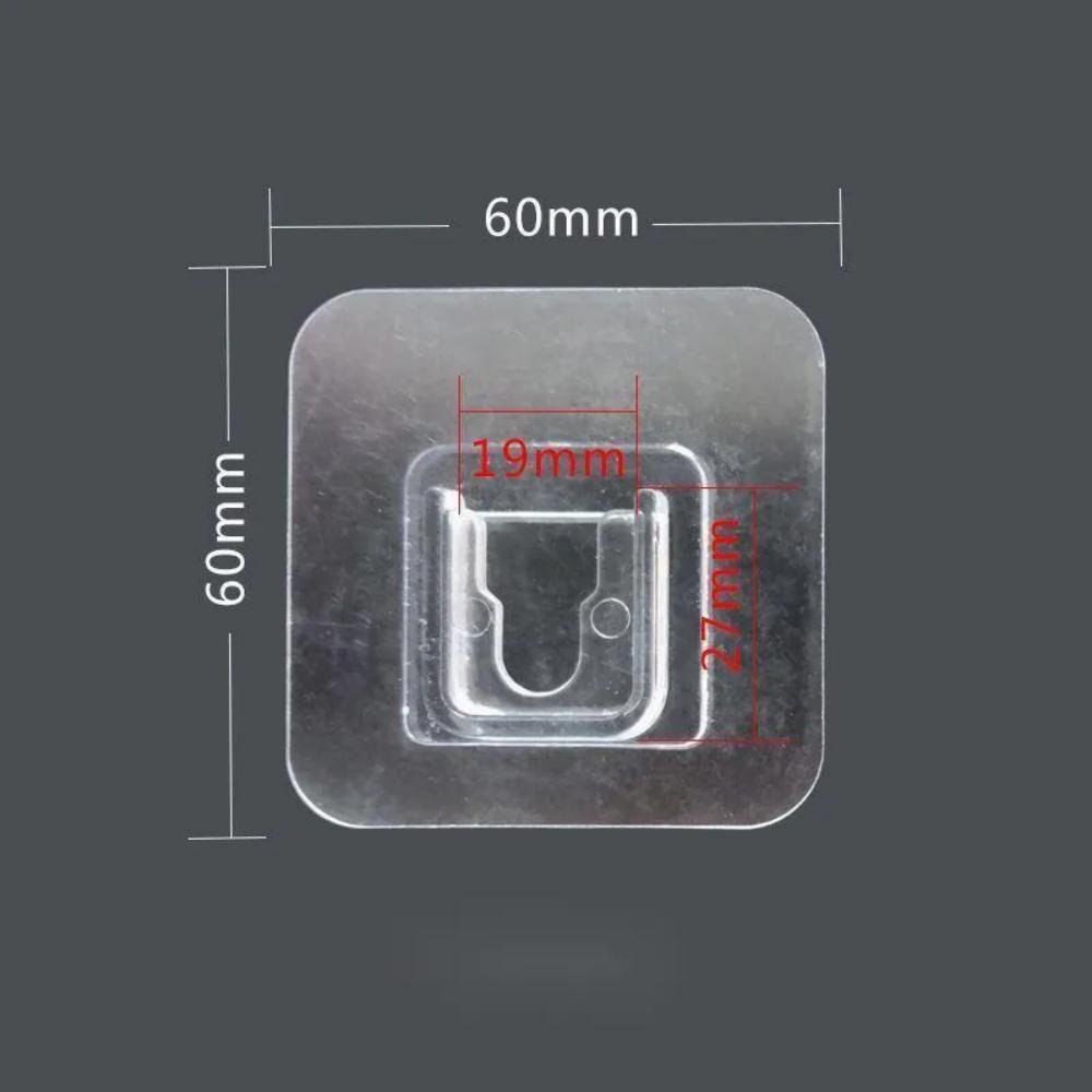 Transparent Suction Cup Sucker Hook Double-Sided Adhesive Wall Hooks