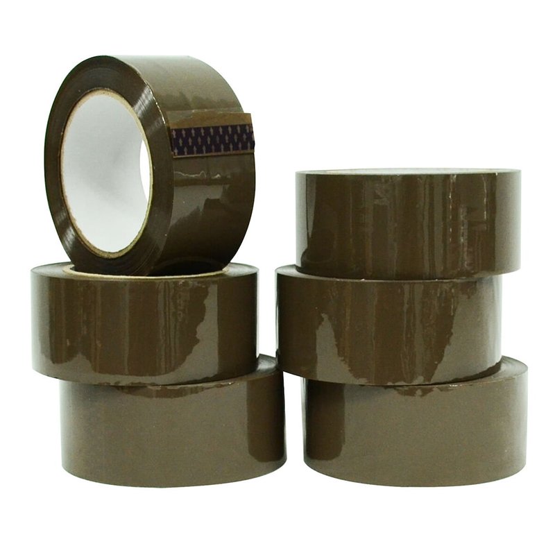 Super Clear Pure Bopp Packing Gum Tape Jumbo Roll Adhesive 7 Mm 75Mm Pvc Glue Packing Tape Customizable