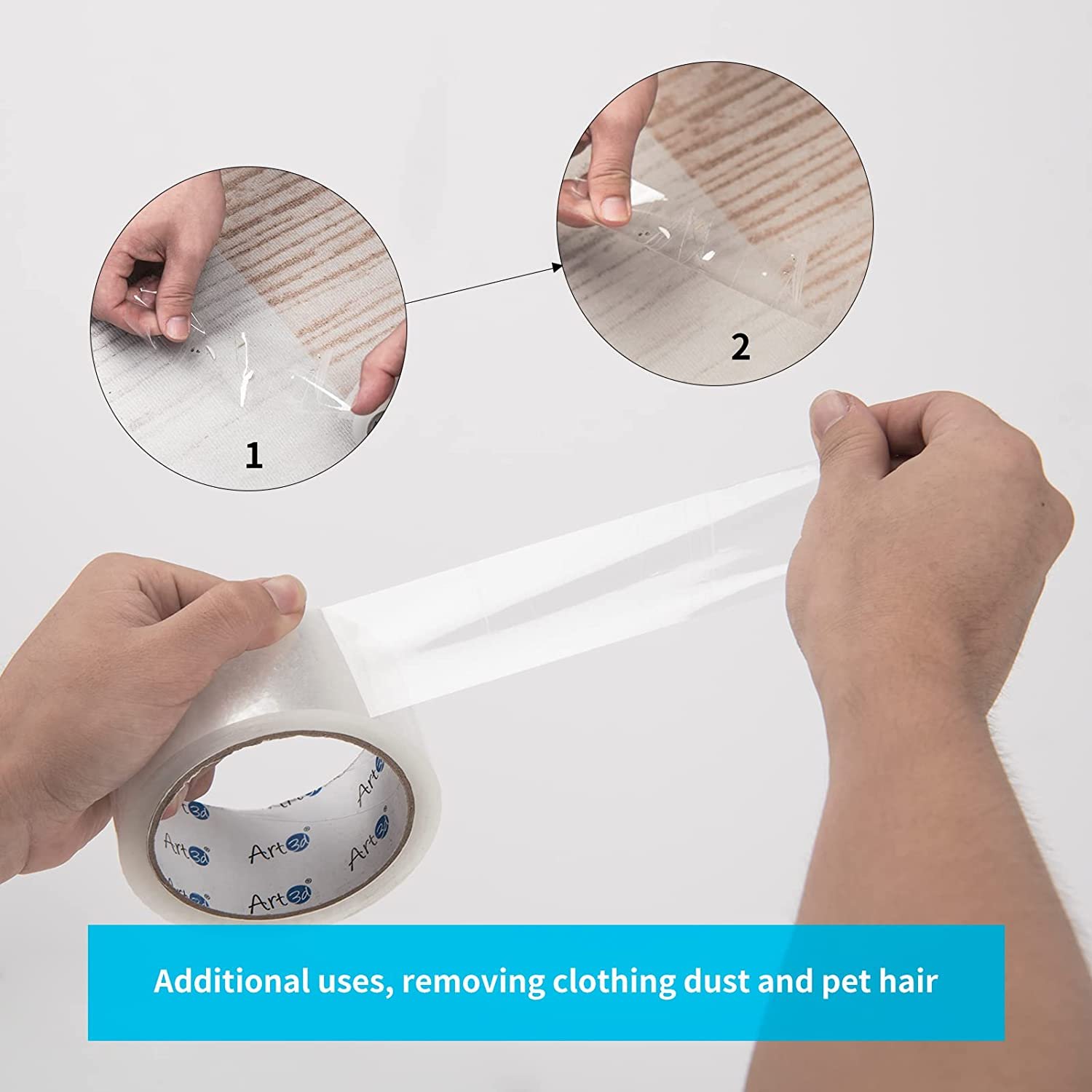 Eco-Friendly BOPP Clear Packing Tape Custom Printed Water-Activated Acrylic Adhesive Single Waterproof Sealing-ROHS Certified