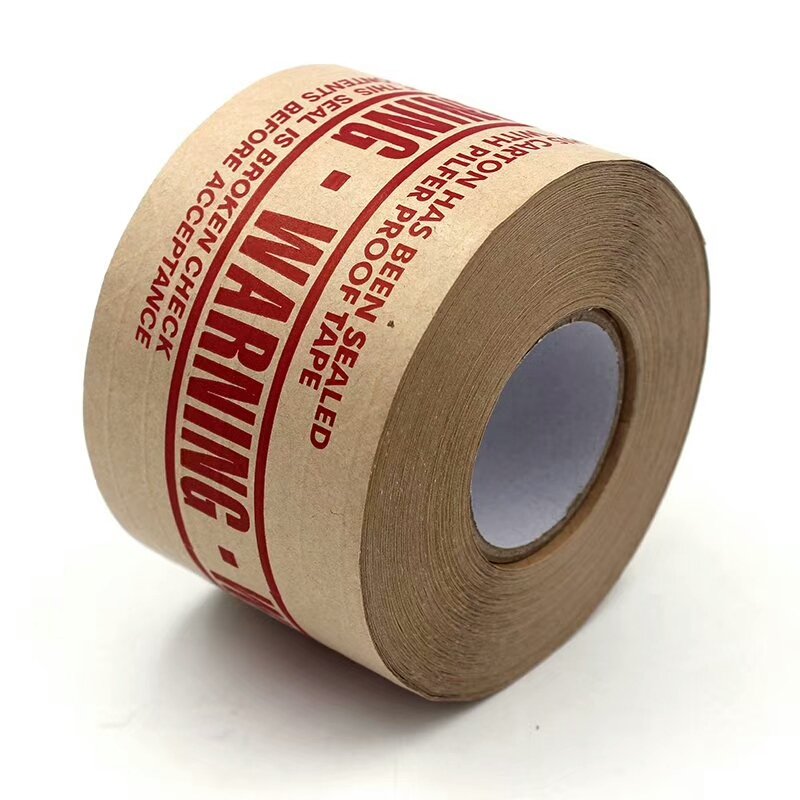 Water-Activated Tape for Secure Packing Kraft Gum Tape With Heavy Duty Adhesive for Packaging