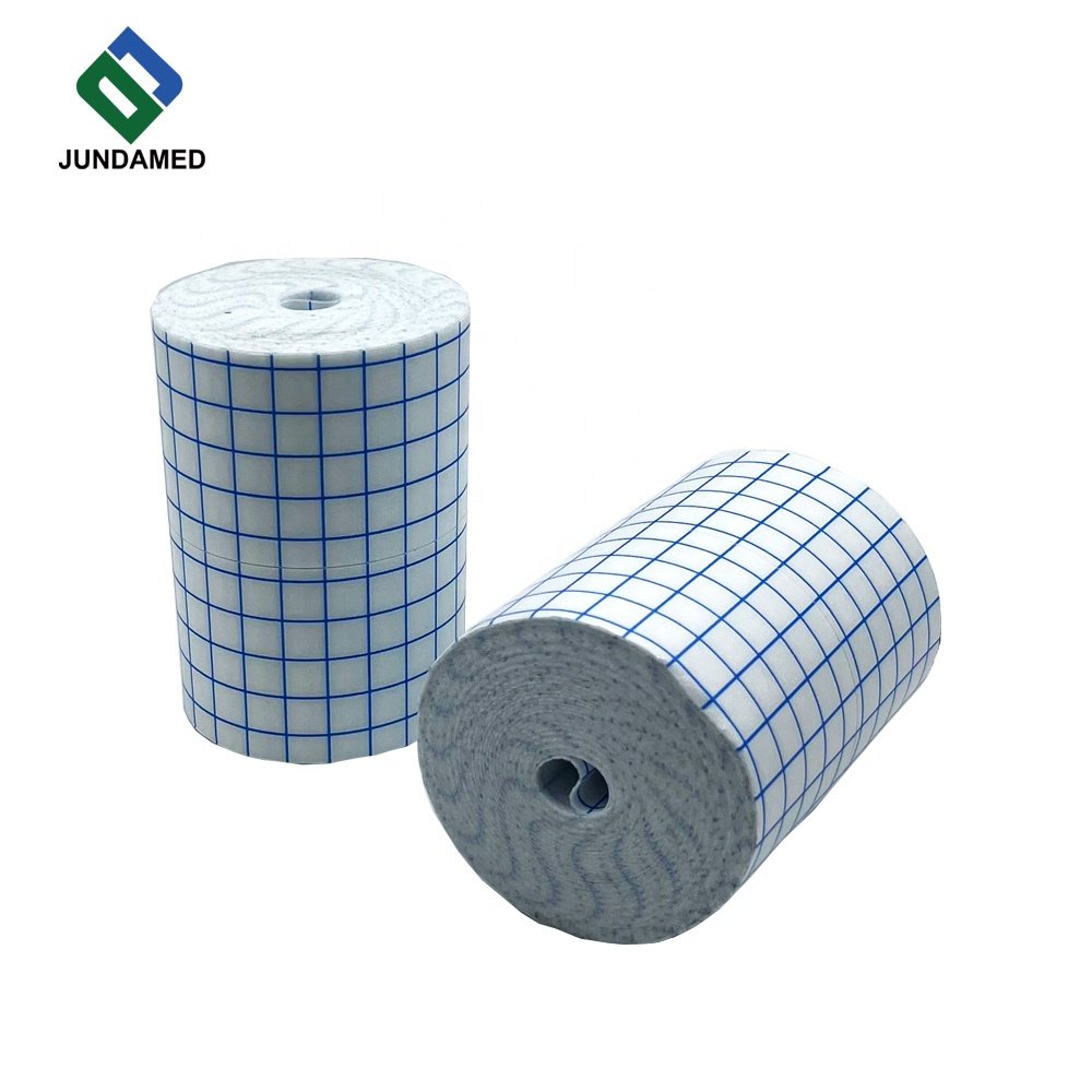 Dressing roll 2.5/5/10/20/30 Non-Woven Fixation Roll Self Adhesive Cover PU Med Waterproof transparent tape non woven bandages