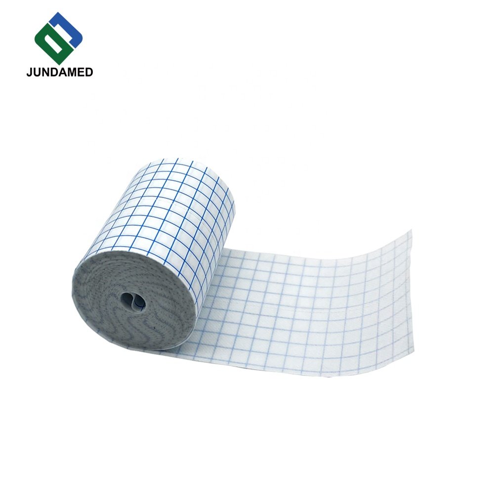 Dressing roll 2.5/5/10/20/30 Non-Woven Fixation Roll Self Adhesive Cover PU Med Waterproof transparent tape non woven bandages