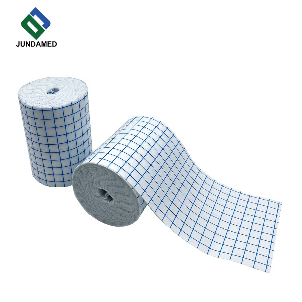 Dressing roll 2.5/5/10/20/30 Non-Woven Fixation Roll Self Adhesive Cover PU Med Waterproof transparent tape non woven bandages