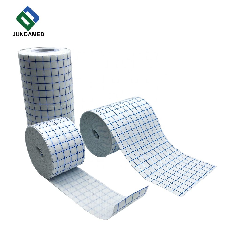 Dressing roll 2.5/5/10/20/30 Non-Woven Fixation Roll Self Adhesive Cover PU Med Waterproof transparent tape non woven bandages