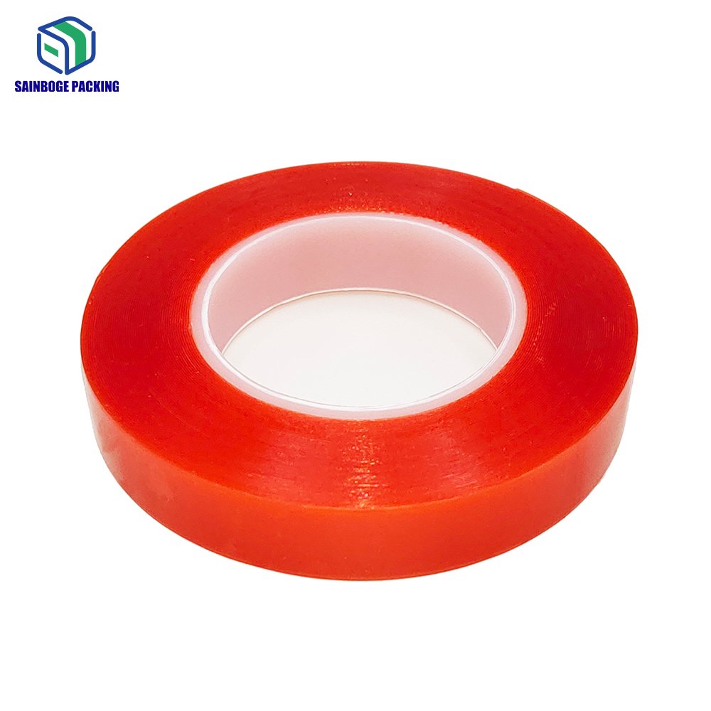 Double-sided Foam Mounting Tape Red Coated Acrylic Adhesive Double Sided Foam Tape