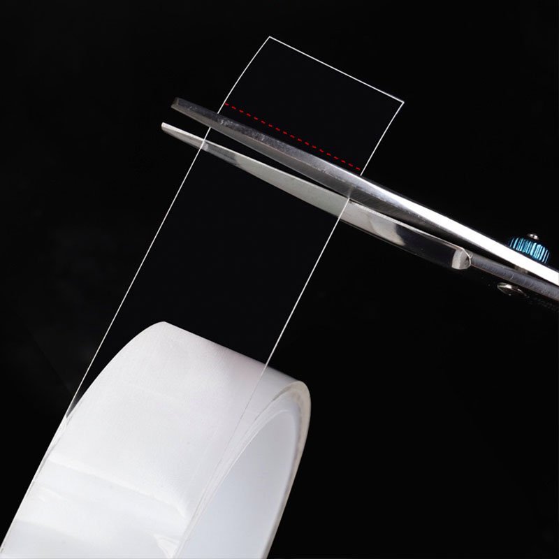Double Sided Mounting Tape Heavy Duty, Nano Washable Removable Gel Grip Tape, Clear Sticky Adhesive Tape for Wall