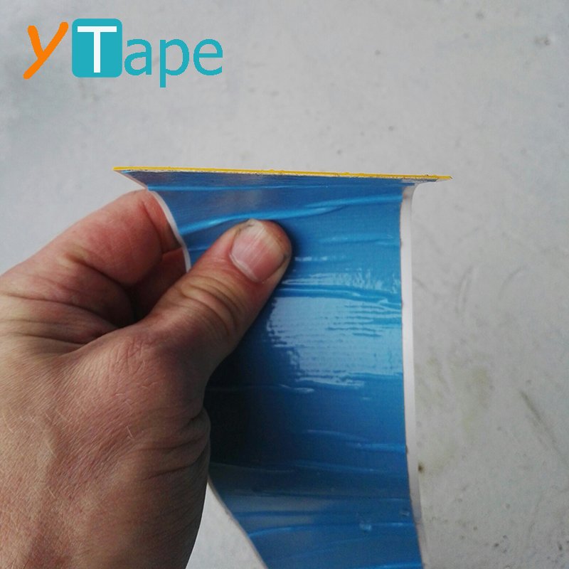 1mm Thick 4 Inches 100mm Width PVC Indoor Traffic Yellow Heavy Duty Road Adhesive Marking Tape for Heavy Wear Place