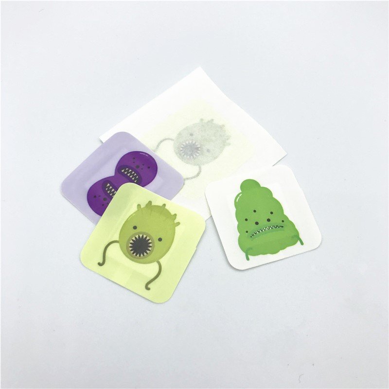Medical Custom Printed Band Aids Free Sample Adhesive Disposable Non-woven Band-aid Carton Adhesive Plaster Medical Care Ozone