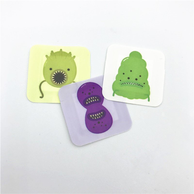Medical Custom Printed Band Aids Free Sample Adhesive Disposable Non-woven Band-aid Carton Adhesive Plaster Medical Care Ozone