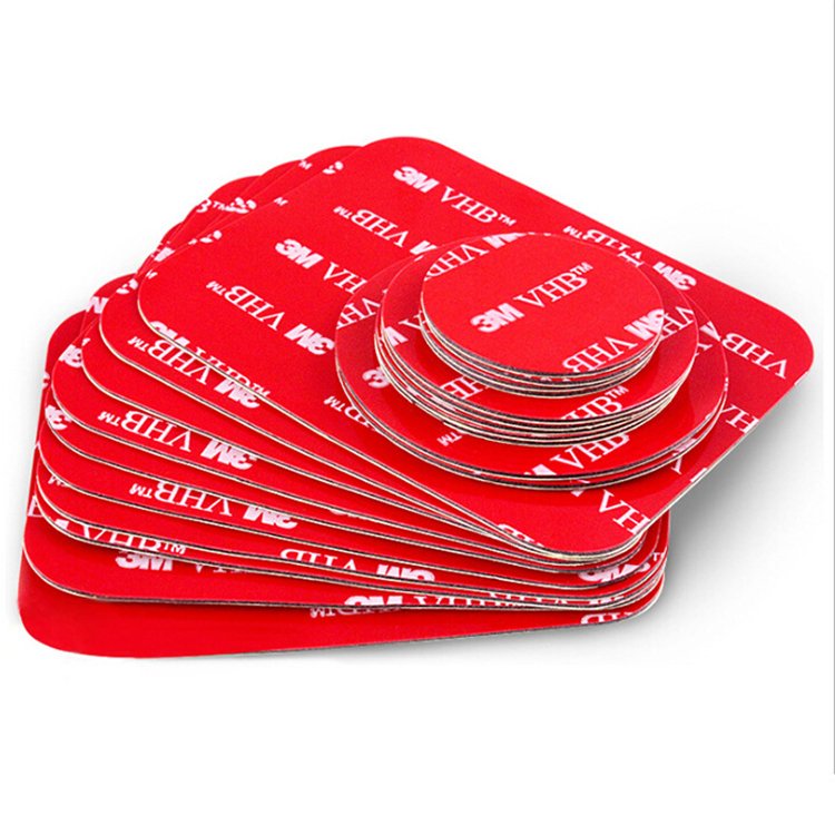 Die cut 3m acrylic double sided 4950 5952 4911 5956 permanent very high bonding heat resistant adhesive foam pad tape