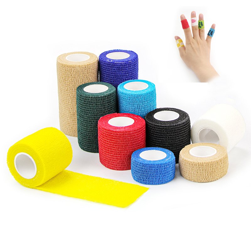 Elastic Horse Bandage Wholesale Custom Logo Printing Medical Cohesive Self Adhesive Bandage