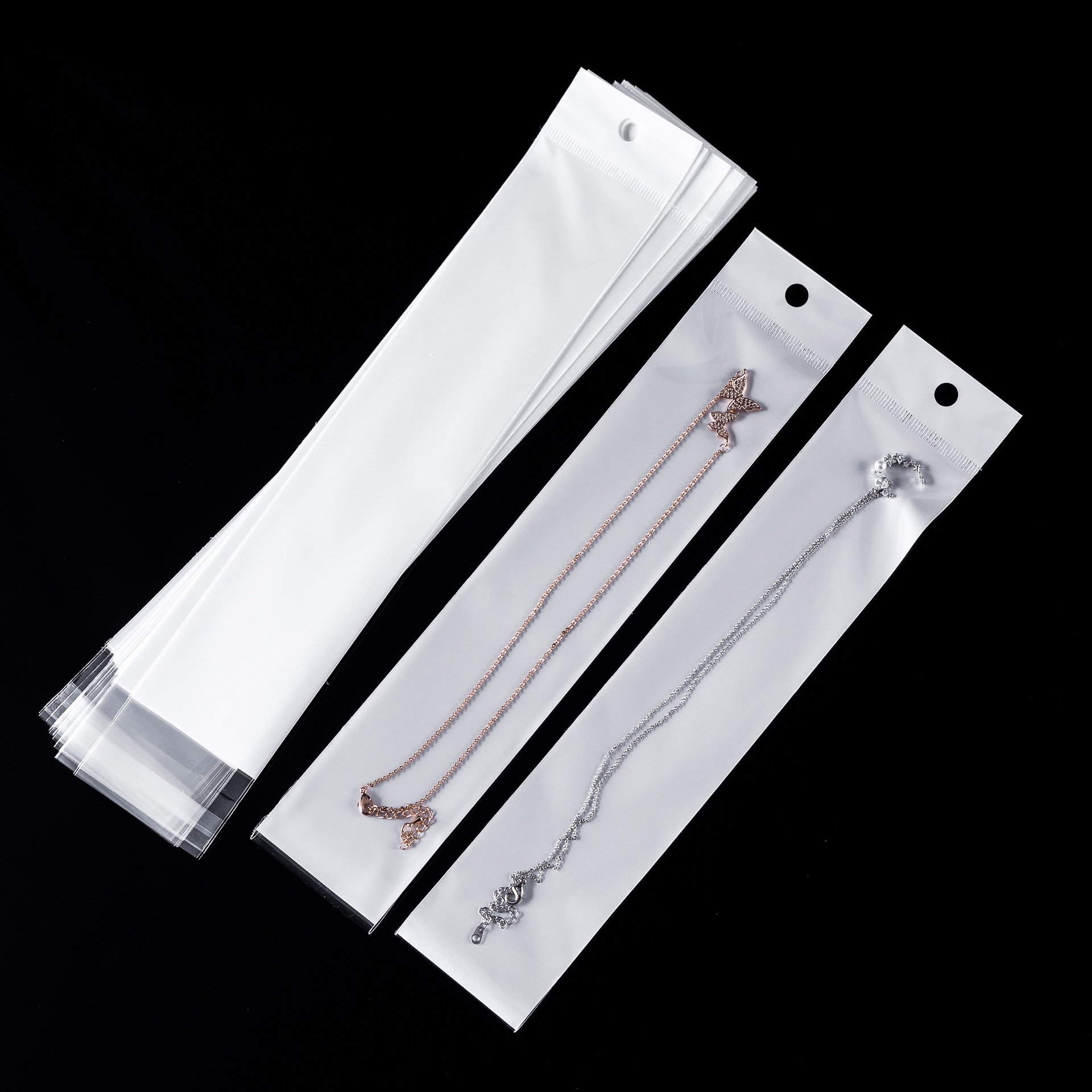 Clear Resealable Self Adhesive Opp Poly Cellophane Food Candy Jewelry Gift Bags Packing Plastic Bag