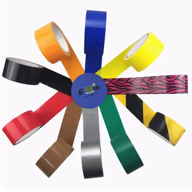 Industrial Multiple Colors Customizable Width And Length High-Quality Cloth Based Tape For Pipeline Warning Duct Tape Adhesive