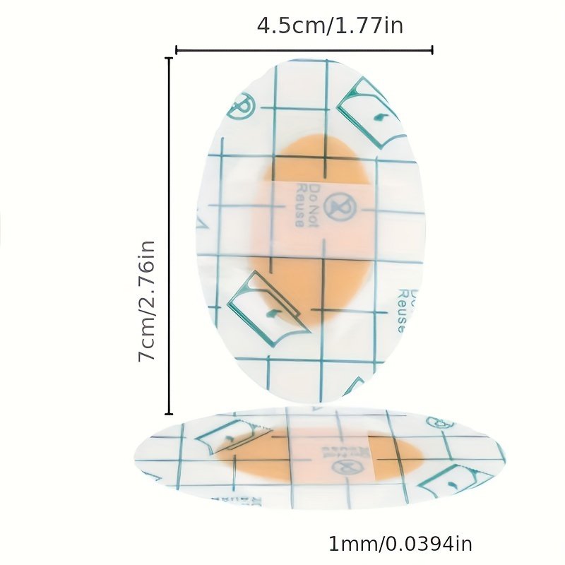 Invisible Comfort Heel Protectors Adhesive Blister Pads Soothing Cushion Grips Blister Plaster for All Shoe Types