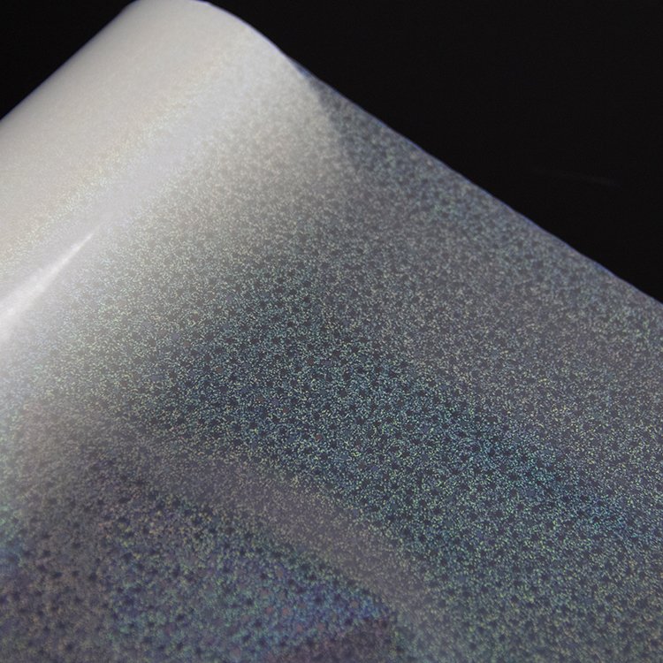 Custom Design Hologram Overlay Holographic Transparent Self Adhesive Cold Lamination Film