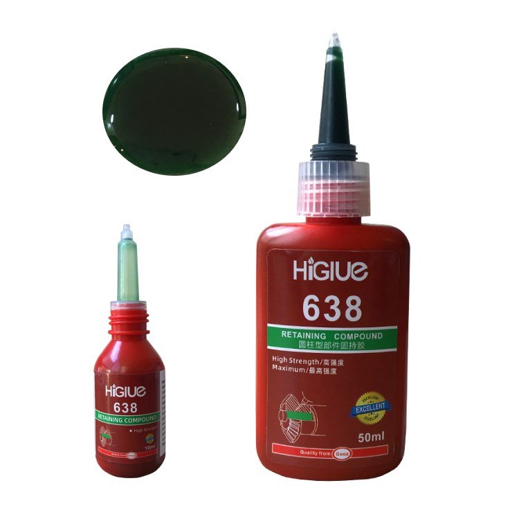 HiGlue 680 638 603 609 620 648 Equivalent cylindrical holding anaerobic adhesive bearing metal sealing glue