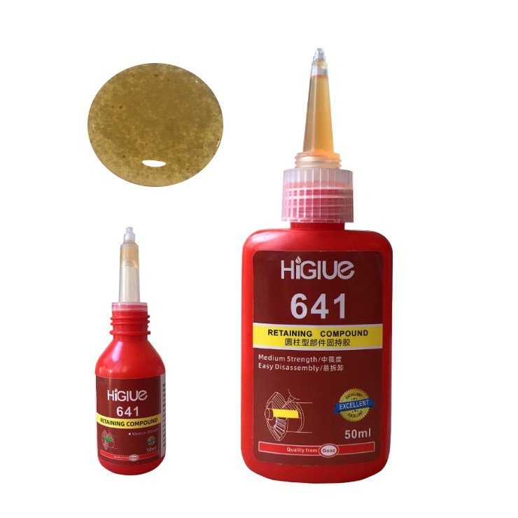 HiGlue 680 638 603 609 620 648 Equivalent cylindrical holding anaerobic adhesive bearing metal sealing glue