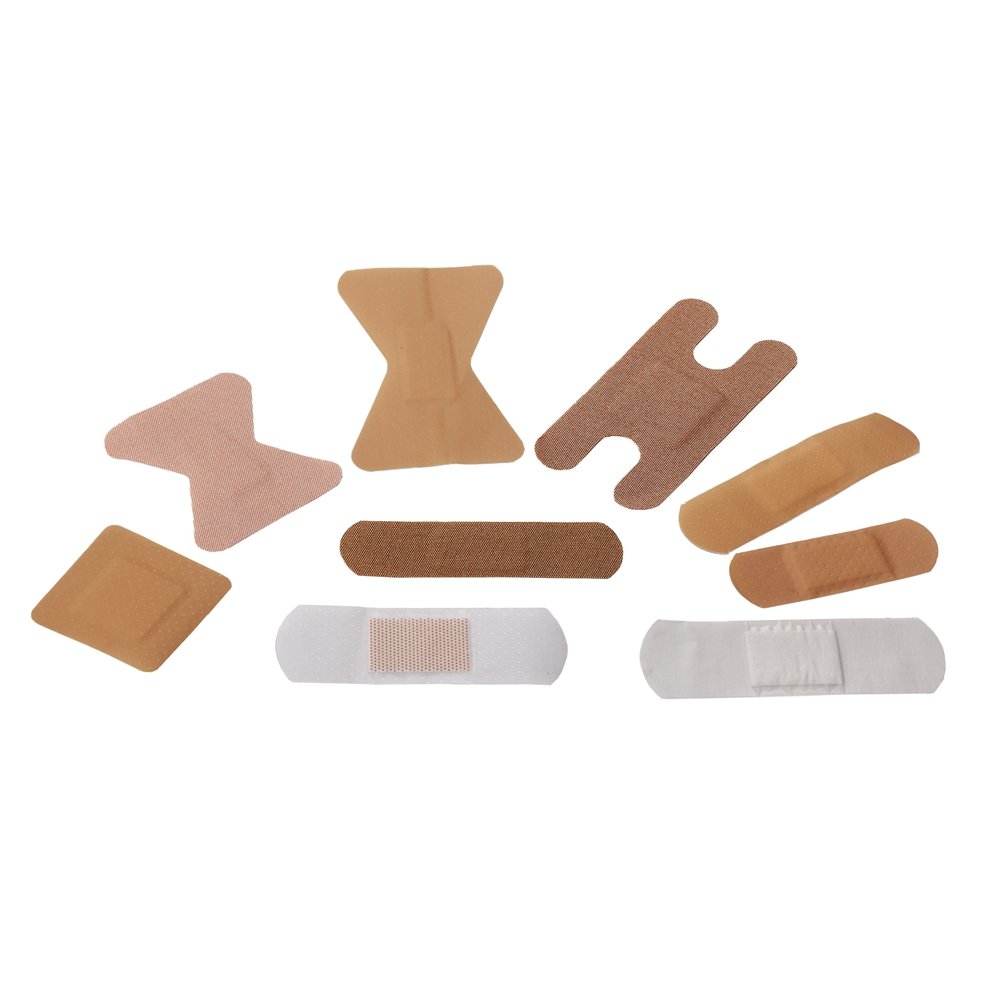 Strip round cotton medical adhesive plaster for wounds