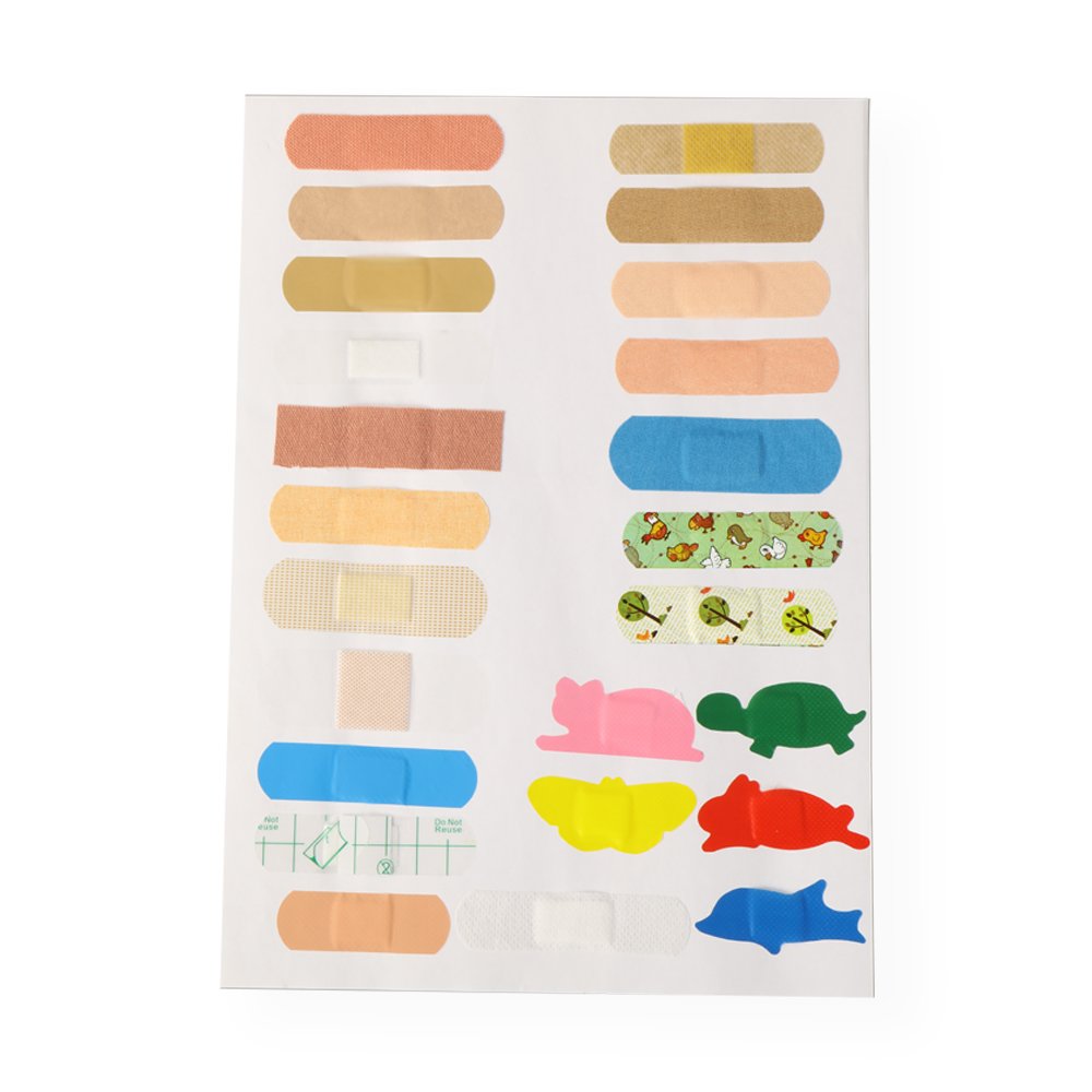 Strip round cotton medical adhesive plaster for wounds