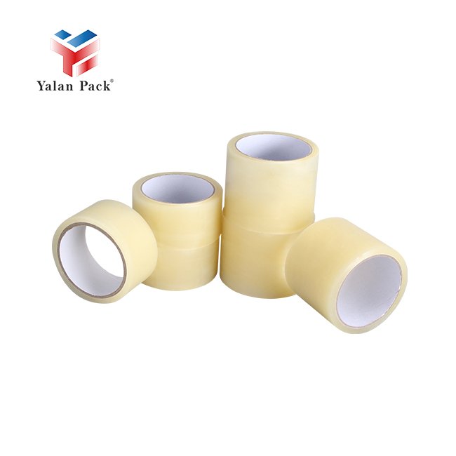 Factory Transparent Adhesive Tape Clear Sealing Box Tape Recovery Biodegradable Packing Tape