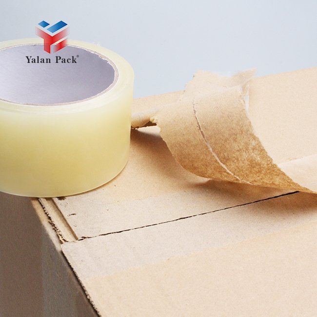 Factory Transparent Adhesive Tape Clear Sealing Box Tape Recovery Biodegradable Packing Tape