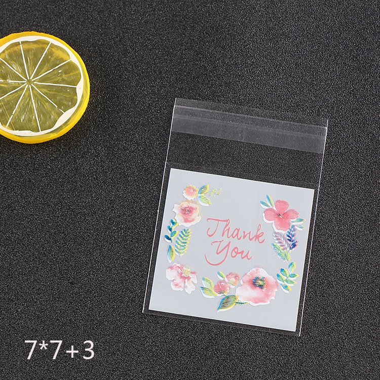 Spot wholesale cross-border wedding birthday party holiday biscuit baking candy custom packaging bag