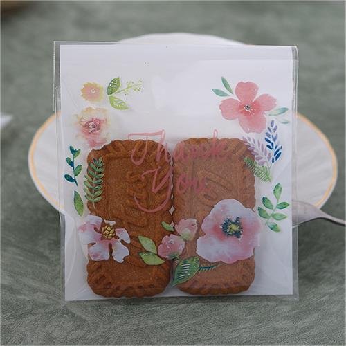Spot wholesale cross-border wedding birthday party holiday biscuit baking candy custom packaging bag