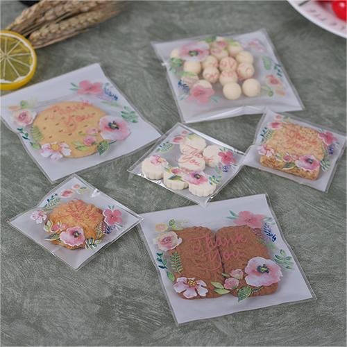 Spot wholesale cross-border wedding birthday party holiday biscuit baking candy custom packaging bag