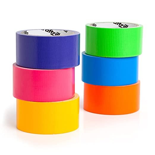 Hot Melt 170MIC Colorful Adhesive Custom Printed Waterproof Red Seal Book Binding Cloth Tape