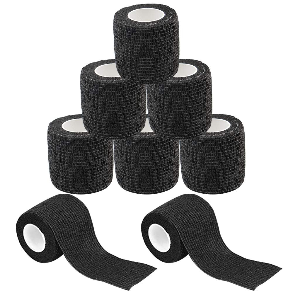 Anthrive 5cm Disposable Non Woven Elastic Self Adhesive Tattoo Aftercare Wrap Tattoo Grip Tape Cohesive Bandage