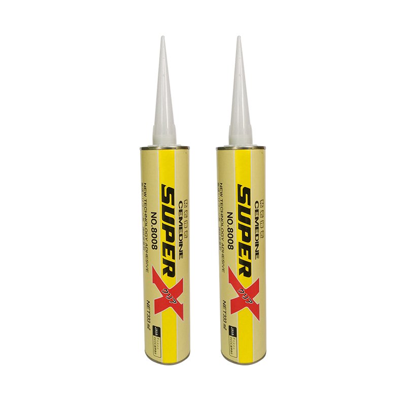 High Quality Brand New Cemedine Super X 8008 Adhesive Glue Adhesives & Sealants Black White Transparent