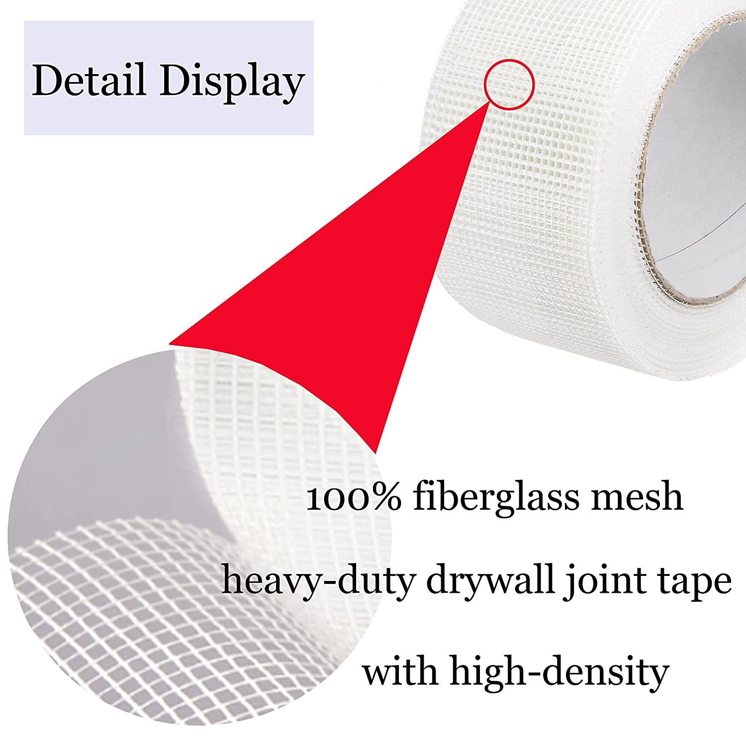 Waterproof Mesh Lows Self Adhesive Fiber 70G Joint Glass Self-Adhesive Fiberglass Tape