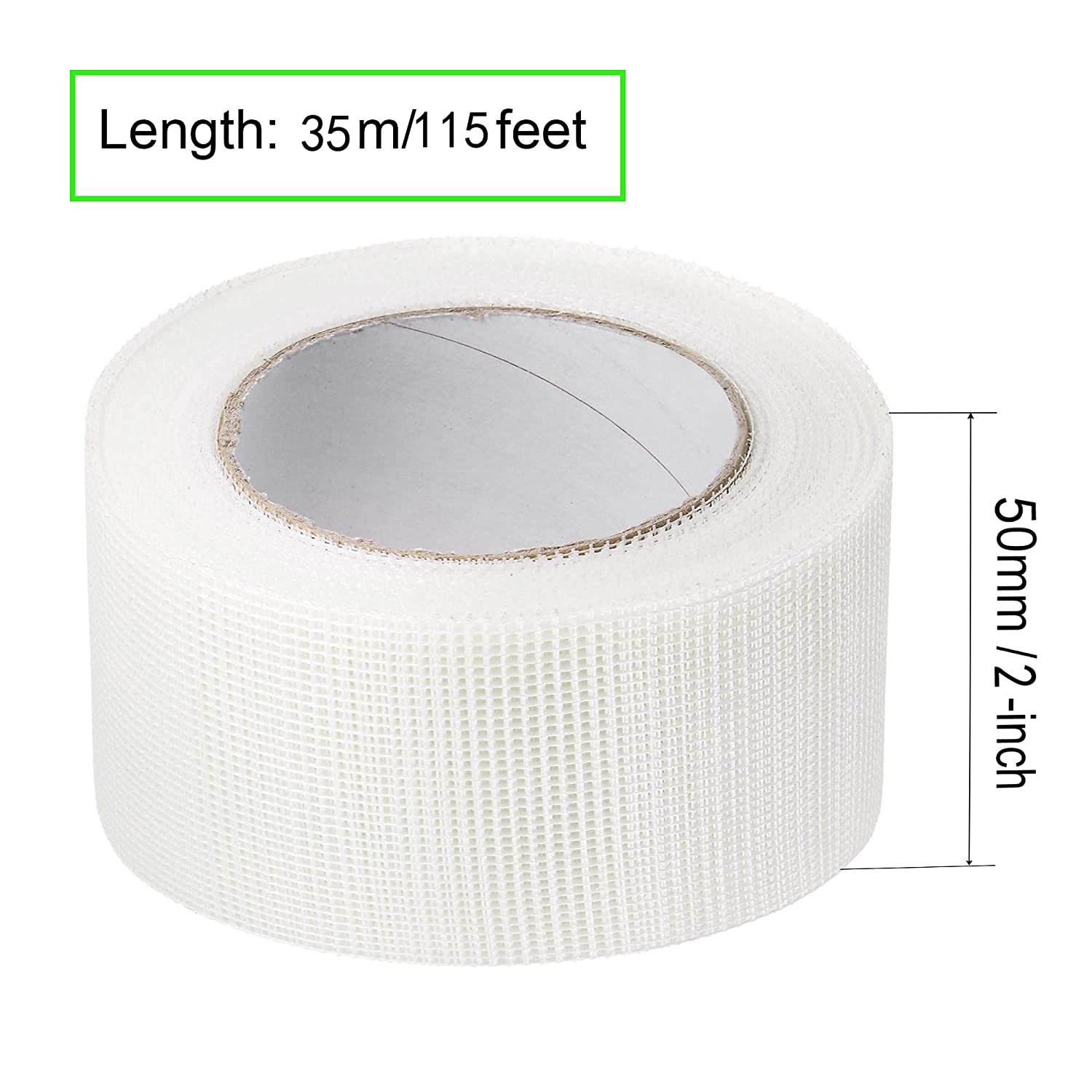 Waterproof Mesh Lows Self Adhesive Fiber 70G Joint Glass Self-Adhesive Fiberglass Tape