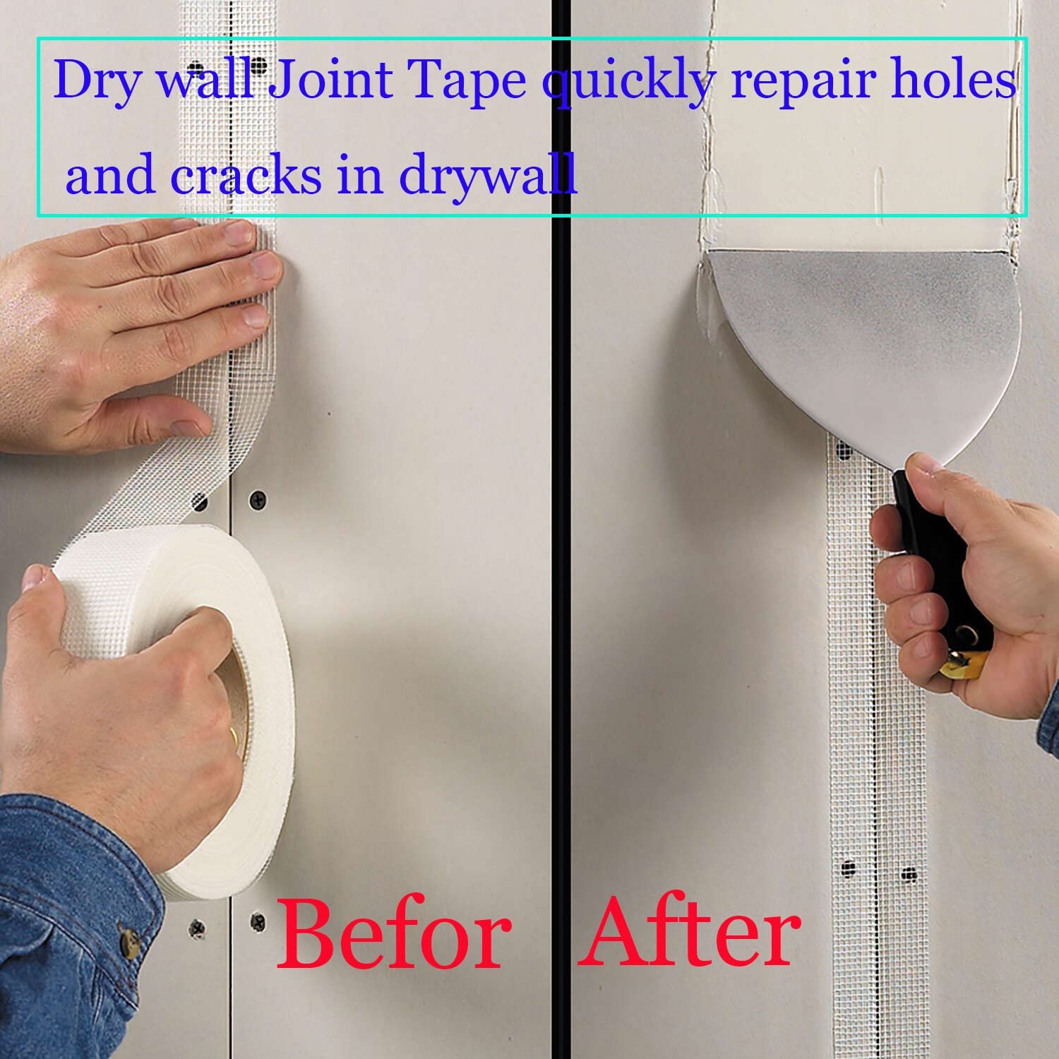 Waterproof Mesh Lows Self Adhesive Fiber 70G Joint Glass Self-Adhesive Fiberglass Tape
