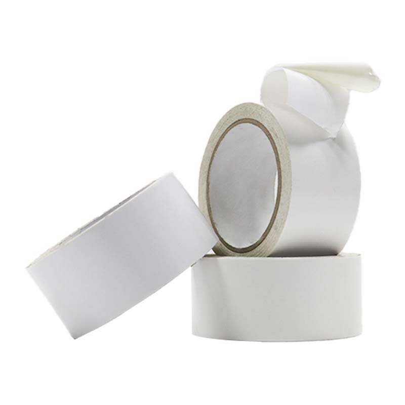 White Carpet Adhesive Binding Sided Seam Fabric Bonding Self Fixing Cloth Double Tape
