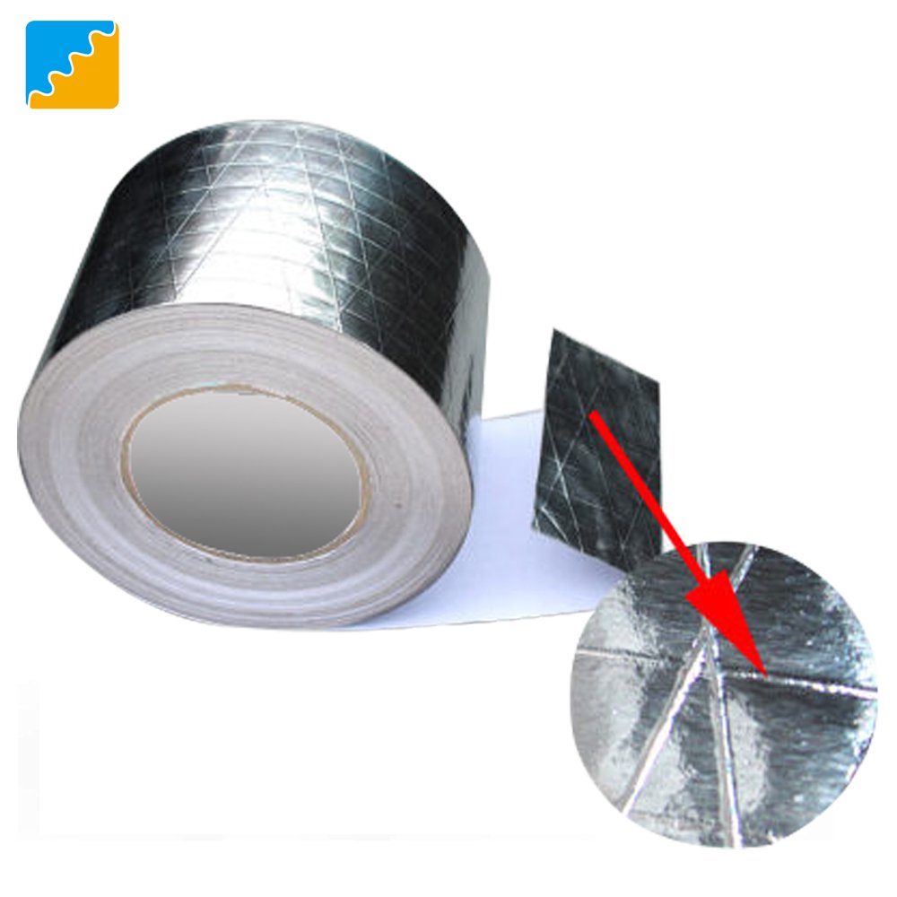 Pipeline Patching Repairing Fixing Tape Heat Resistant Tape Reinforced Waterproof Aluminum Foil Adhesive Tape