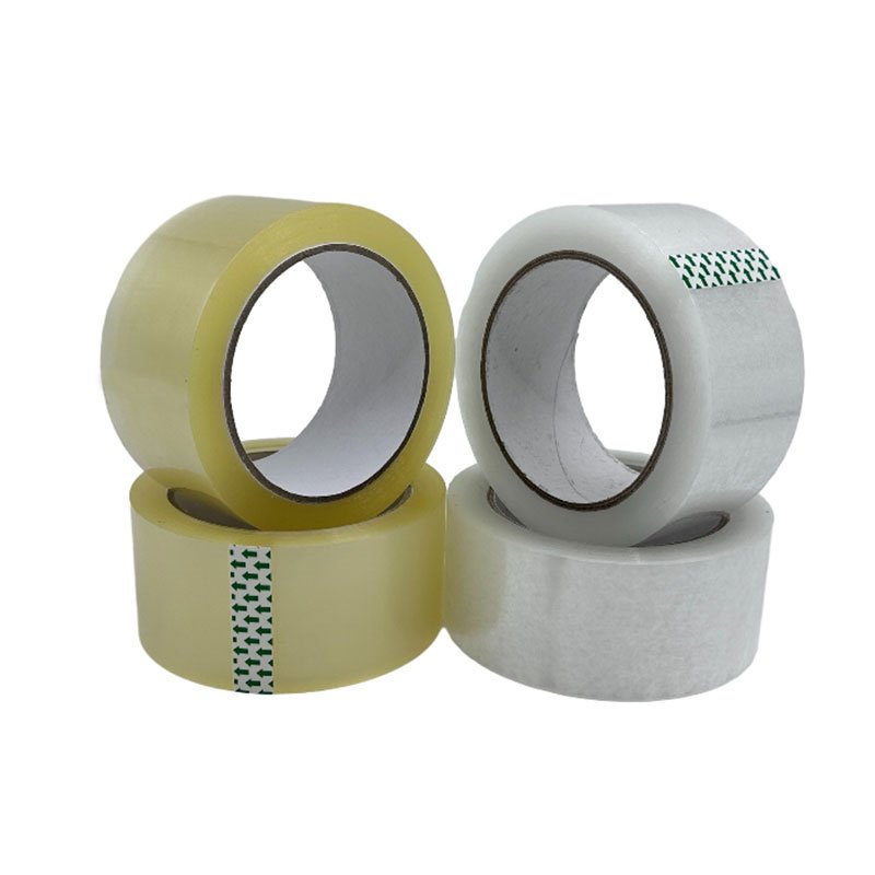 Custom Heavy Duty Clear Opp Bopp Adhesive Shipping Packing Tape Roll Waterproof Transparent Sealing Carton Box Packaging Tape