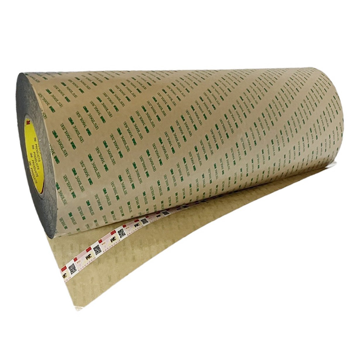 12Inch x60Yards , 3M 9495LE PET Tape With 300Lse Adhesive Hight Bonding Strength To LSE Plastics 3m 300lse double sided roll