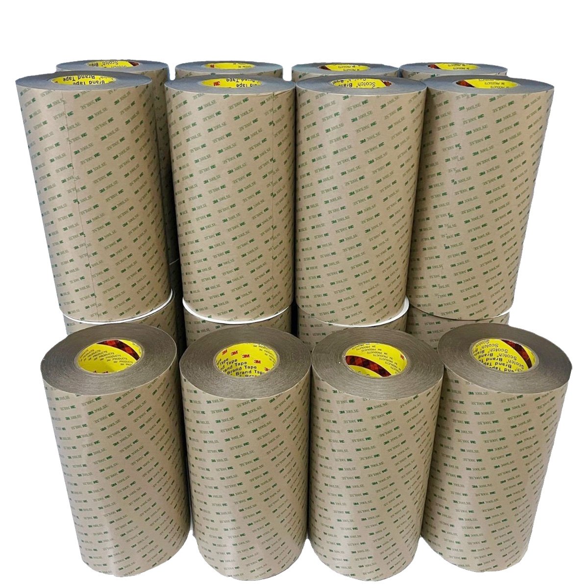 12Inch x60Yards , 3M 9495LE PET Tape With 300Lse Adhesive Hight Bonding Strength To LSE Plastics 3m 300lse double sided roll