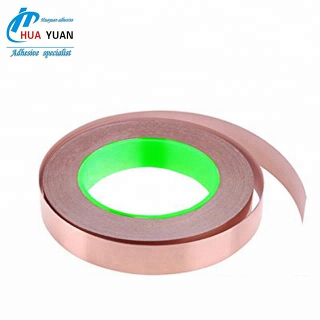 Manufacturer Adhesive Copper Foil Tape Heat Resistant Shielding Print Masking Tape for Electronic