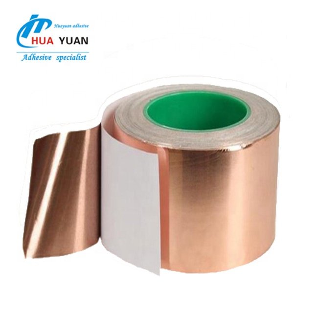 Manufacturer Adhesive Copper Foil Tape Heat Resistant Shielding Print Masking Tape for Electronic