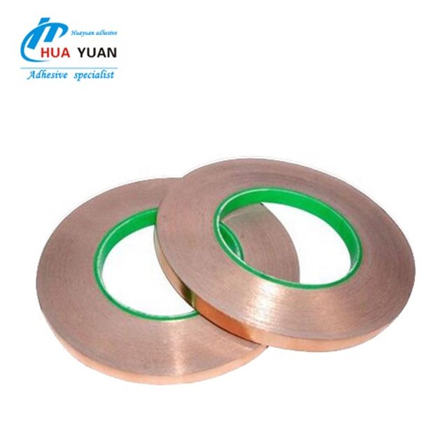 Manufacturer Adhesive Copper Foil Tape Heat Resistant Shielding Print Masking Tape for Electronic