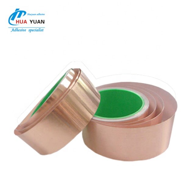 Manufacturer Adhesive Copper Foil Tape Heat Resistant Shielding Print Masking Tape for Electronic