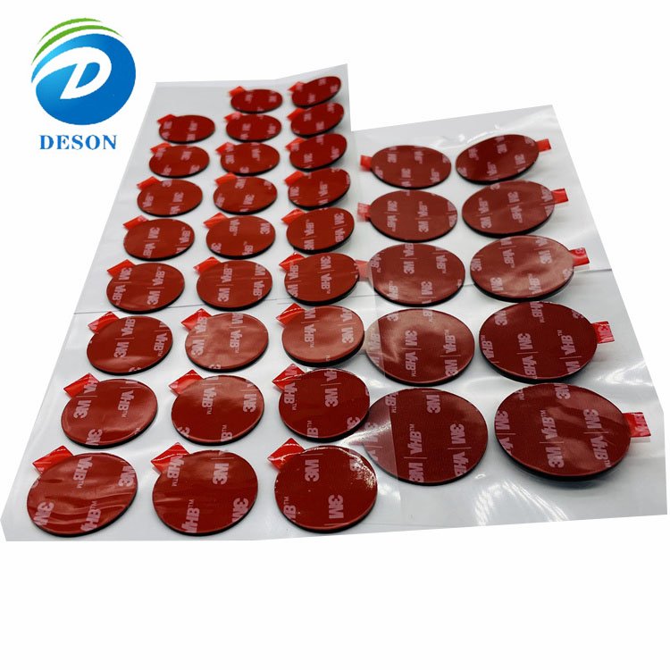 Deson Strong Adhesive Automotive 3M5952 Very High Bonding Foam Die Cut Double Sided Adhesive Acrylic Tape Transparent Waterproof