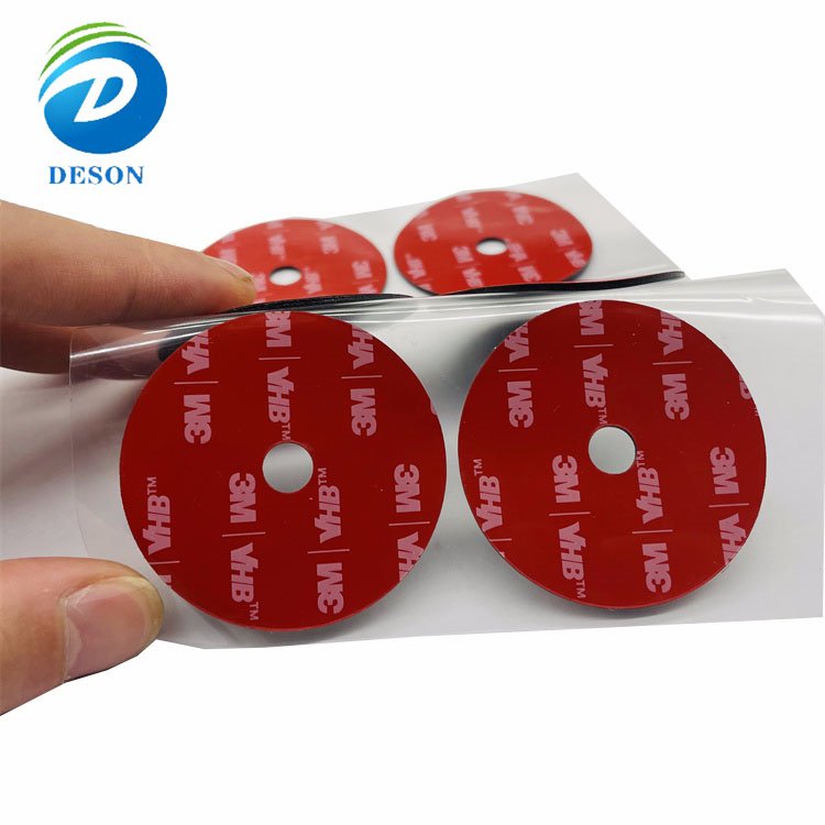 Deson Strong Adhesive Automotive 3M5952 Very High Bonding Foam Die Cut Double Sided Adhesive Acrylic Tape Transparent Waterproof